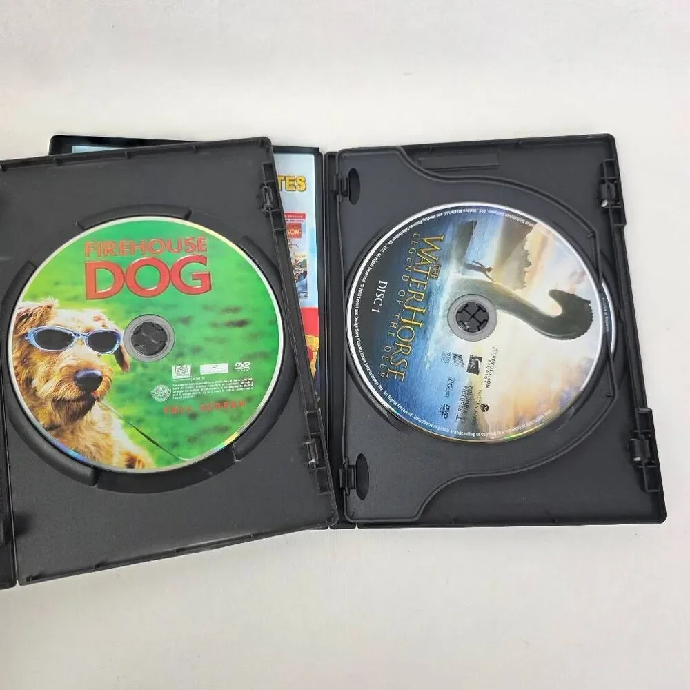 Kids DVD Lot Firehouse Dog Water Horse Family